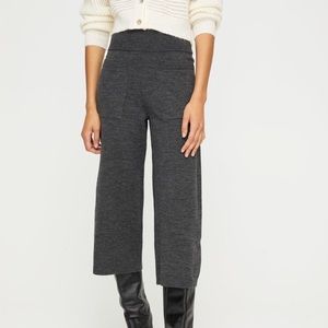 Aritzia Wilfred Dark Gray Wool Brion Pant